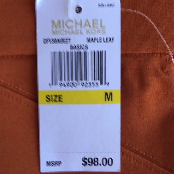 Michael Kors Maple Leaf Dress Pants NWT - Picture 7 of 7